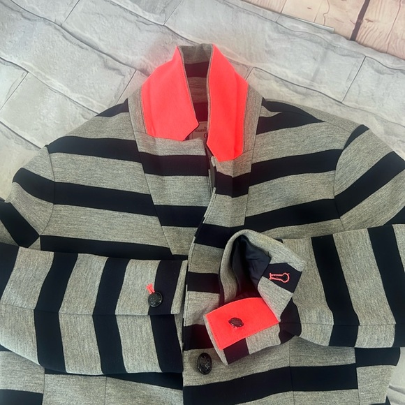 NWT Gap the Academy blazer striped size 0 - Picture 9 of 11